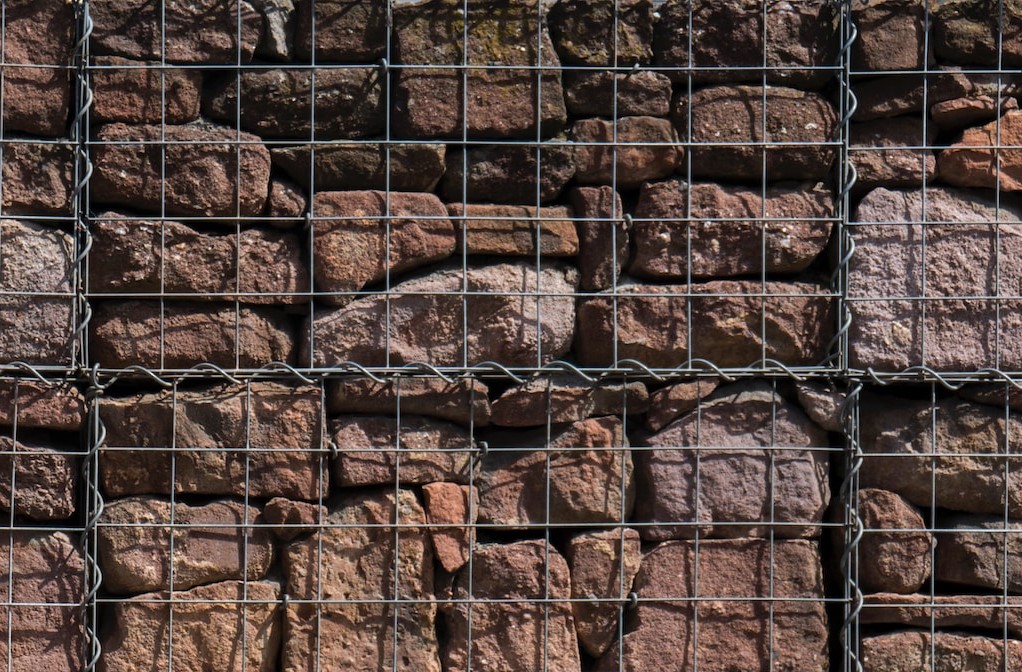 gabion rock wall